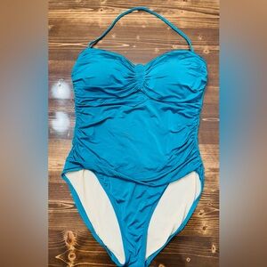 La Blanca Teal One-Piece Swimsuit